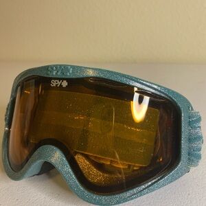 SPY Girl Teal Glitter Goggles with Amber Lens (D4)